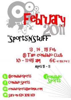 Activiteiten in februari bij de Condado Club!